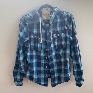 Hollister Button Down Light Jacket